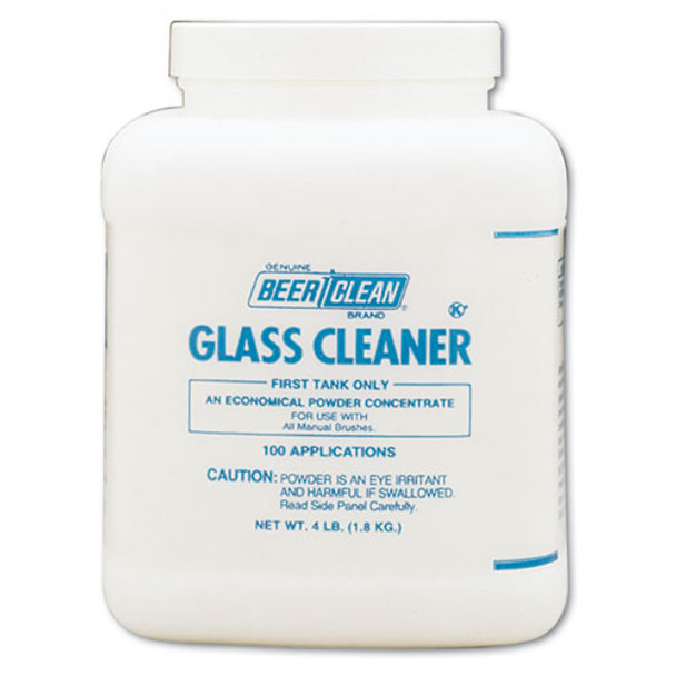 Beer Clean Glass Cleaner, Unscented, Powder, 4 Lb. Container - IVSDVO990201