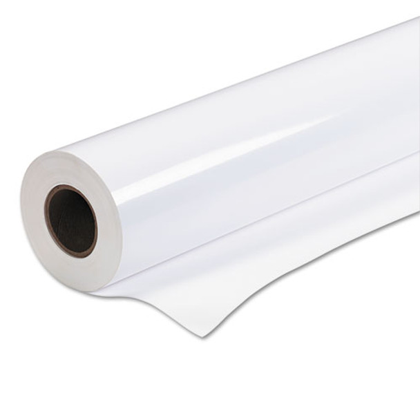 Premium Glossy Photo Paper Roll, 2" Core, 36" X 100 Ft, Glossy White