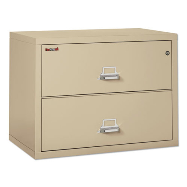 Two-drawer Lateral File, 37.5w X 22.13d X 27.75h, Ul Listed 350, Letter/legal, Parchment