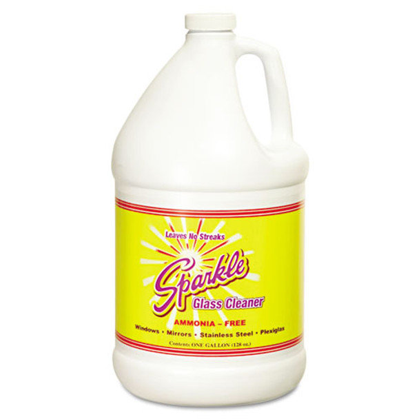 Glass Cleaner, 1gal Bottle Refill, 4/carton