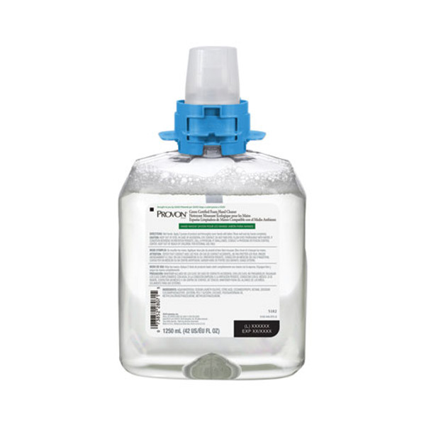 Green Certified Foam Hand Cleaner, 1250 Ml Refill, 4/carton
