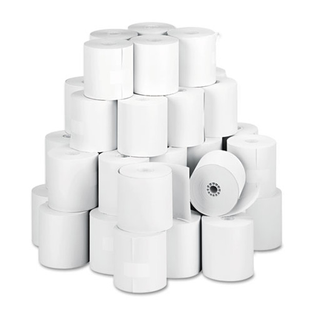Impact Bond Paper Rolls, 3" X 150 Ft, White, 50/carton - IVSICX90742238