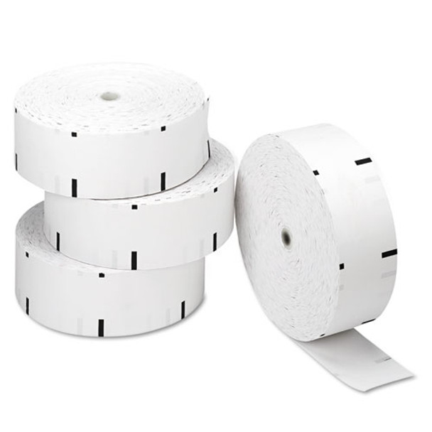 Direct Thermal Printing Paper Rolls, 0.69" Core, 3.13" X 1960 Ft, White, 4/carton