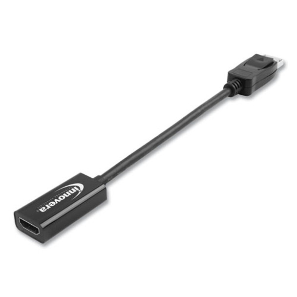 Display Port-hdmi Adapter, Display Port; Hdmi, 0.65 Ft, Black