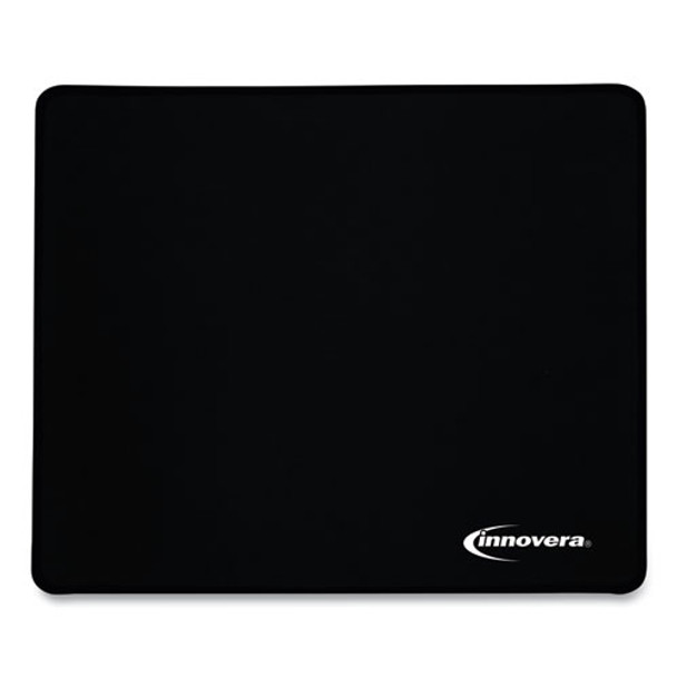 Large Mouse Pad, Nonskid Base, 9 7/8 X 11 7/8 X 1/8, Black