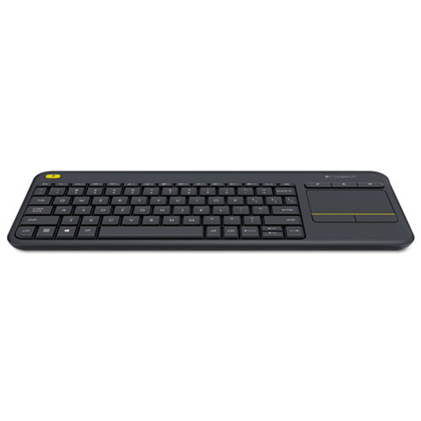 Wireless Touch Keyboard K400 Plus, Black