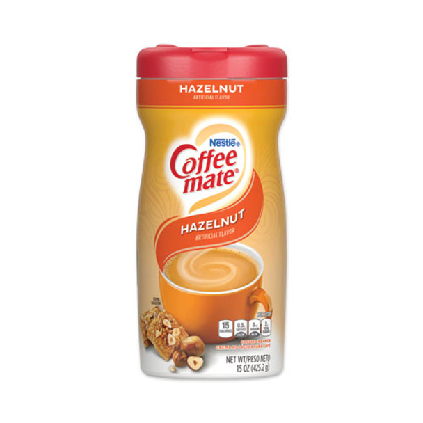 Hazelnut Creamer Powder, 15oz Plastic Bottle