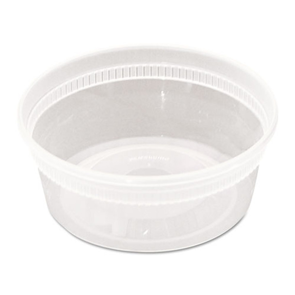 Delitainer Microwavable Combo, Clear, 8 Oz, 1.13 X 2.8 X 1.33, 240/carton