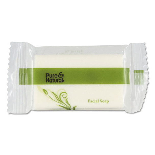 Body & Facial Soap, # 3/4, Fresh Scent, White 1000/carton