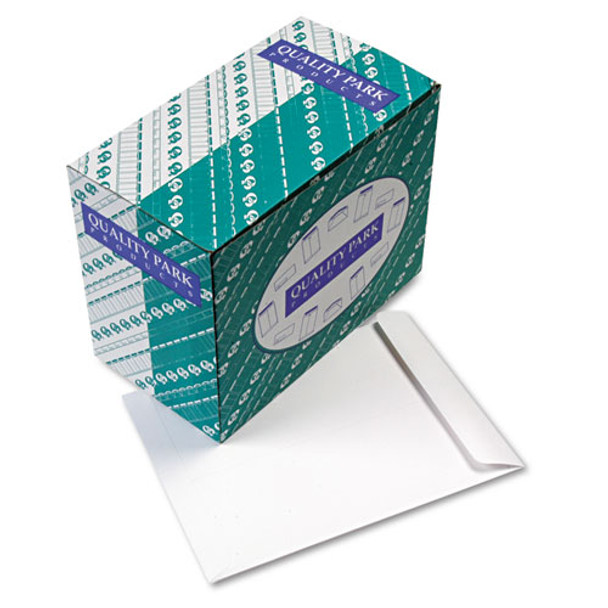 Catalog Envelope, #13 1/2, Cheese Blade Flap, Gummed Closure, 10 X 13, White, 250/box - IVSQUA41689