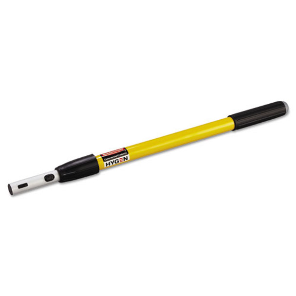 Hygen Quick-connect Extension Handle, 20-40", Yellow/black