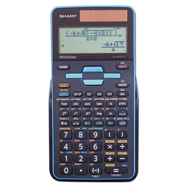 El-w535tgbbl Scientific Calculator, 16-digit Lcd