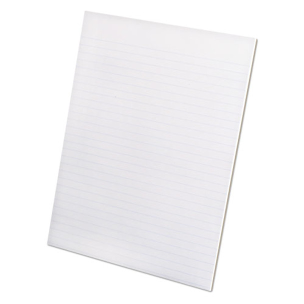 Recycled Glue Top Pads, Wide/legal Rule, 8.5 X 11, White, 50 Sheets, Dozen