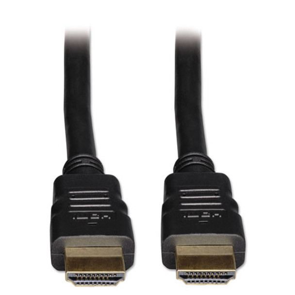 High Speed Hdmi Cable With Ethernet, Ultra Hd 4k X 2k, (m/m), 10 Ft., Black