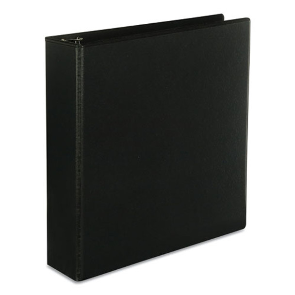 Slant-ring View Binder, 3 Rings, 2" Capacity, 11 X 8.5, Black