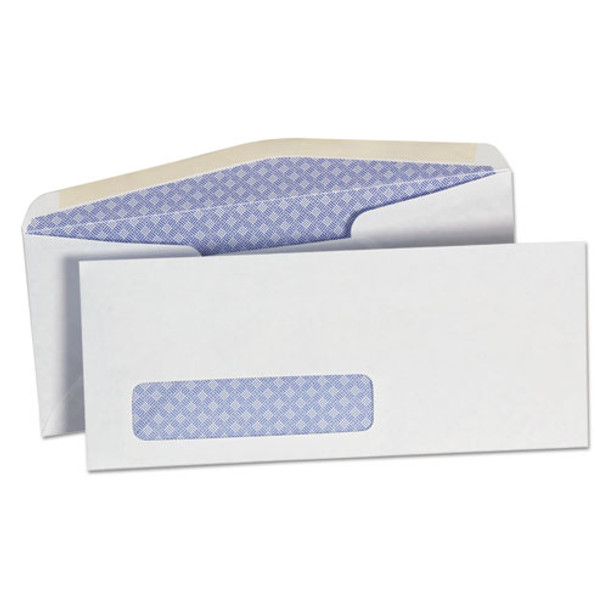 Business Envelope, #10, Commercial Flap, Gummed Closure, 4.13 X 9.5, White, 500/box - IVSUNV35203