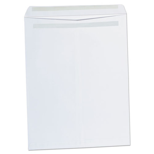 Self-stick Open-end Catalog Envelope, #15 1/2, Square Flap, Self-adhesive Closure, 12 X 15.5, White, 100/box