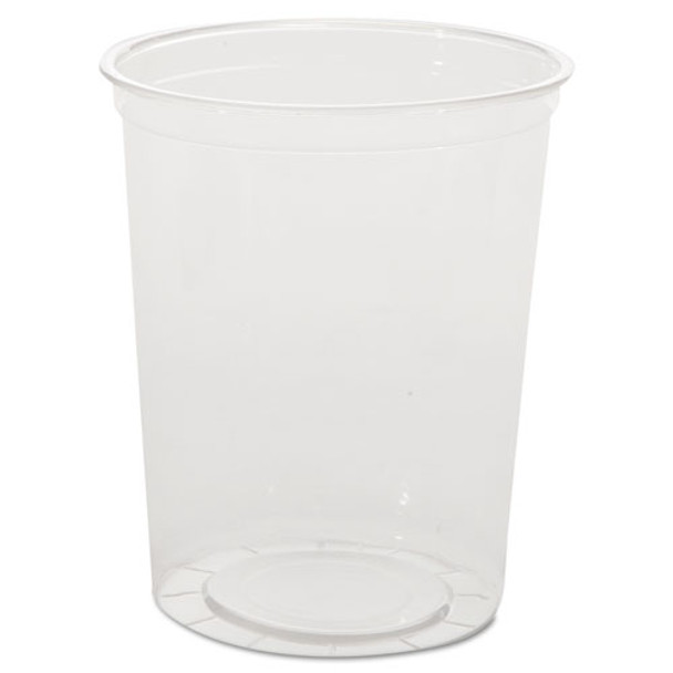 Deli Containers, Clear, 32oz, 25/pack, 20 Packs/carton