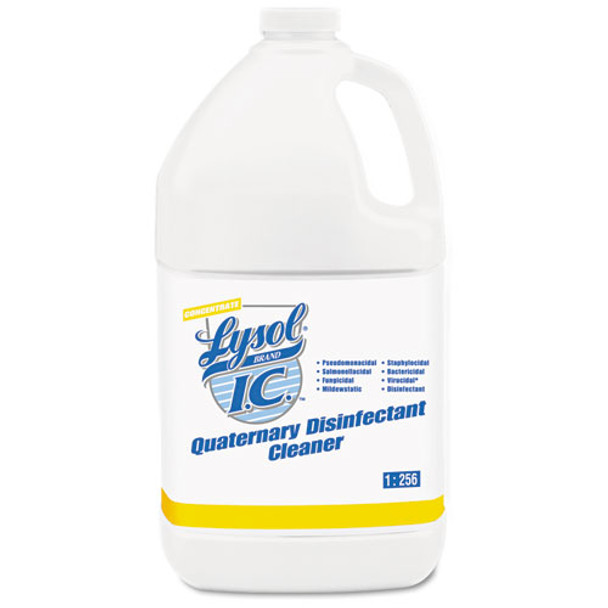 Quaternary Disinfectant Cleaner, 1gal Bottle, 4/carton