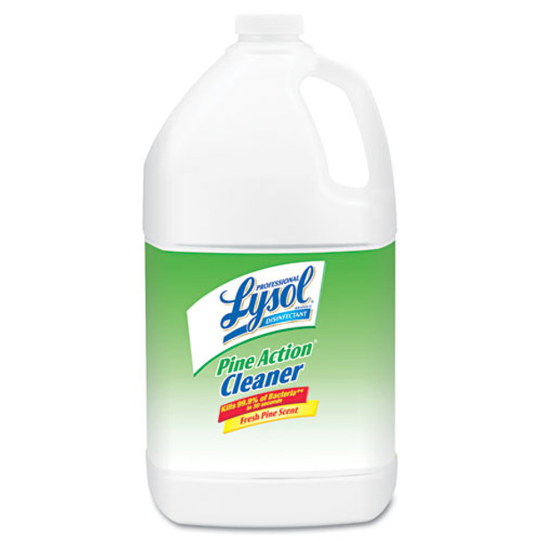 Disinfectant Pine Action Cleaner Concentrate, 1 Gal Bottle - IVSRAC02814CT