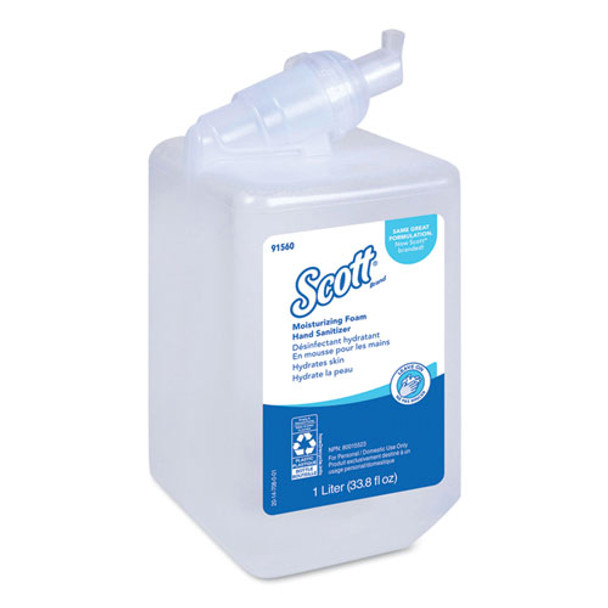 Pro Moisturizing Foam Hand Sanitizer, 1000 Ml, Clear, 6/carton