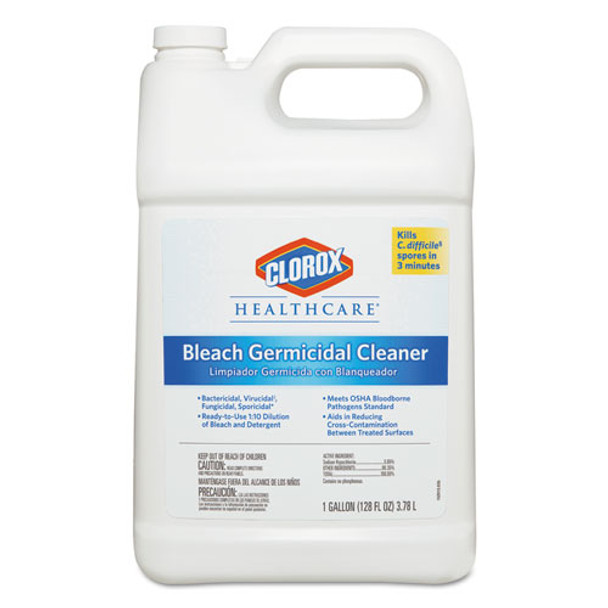 Bleach Germicidal Cleaner, 128 Oz Refill Bottle