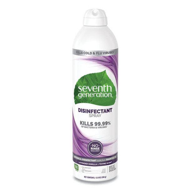 Disinfectant Sprays, Lavender Vanilla/thyme, 13.9 Oz, Spray Bottle, 8/cart