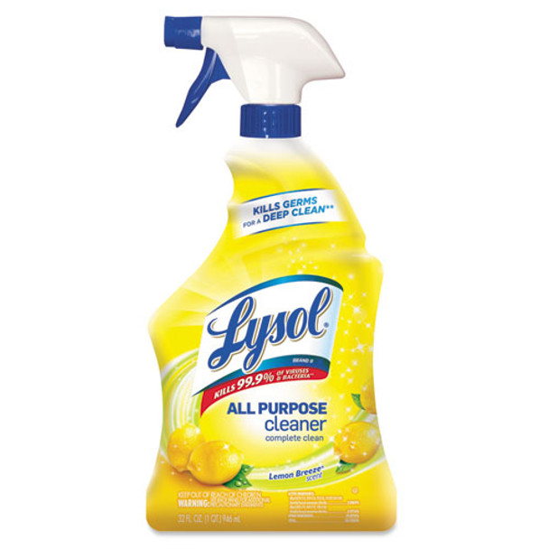 Ready-to-use All-purpose Cleaner, Lemon Breeze, 32 Oz Spray Bottle