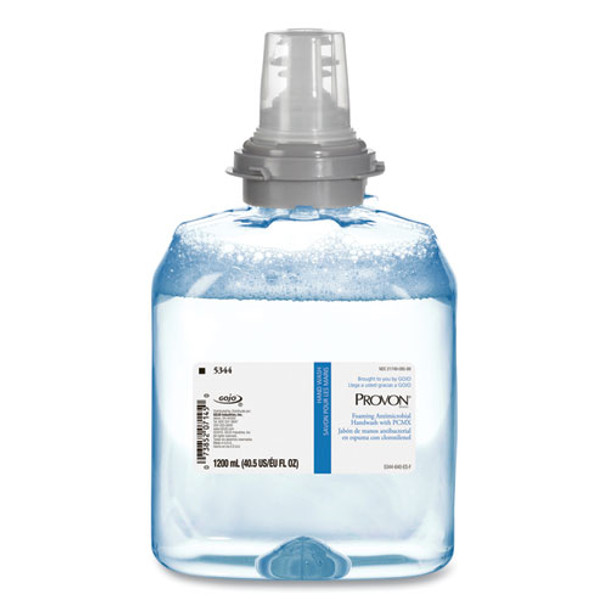 Foaming Antimicrobial Handwash With Pcmx, Floral, 1,200 Ml Refill For Tfx Dispenser, 2/carton