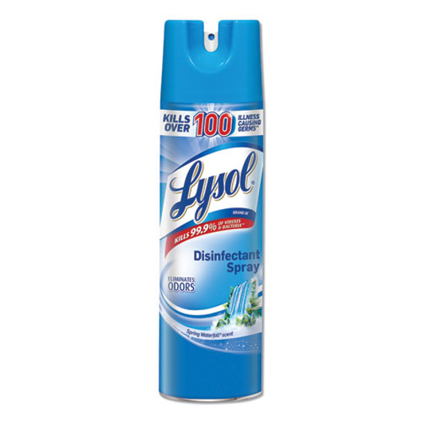 Disinfectant Spray, Spring Waterfall Scent, 19 Oz Aerosol Spray - IVSRAC79326