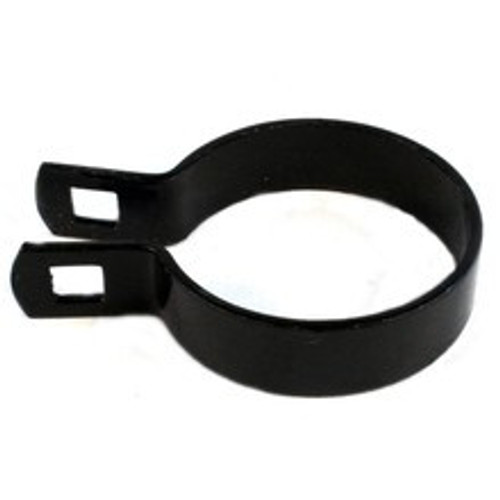 Brace Band 1 3/8" x 3/4" x 1/8" - Black w/Hardware