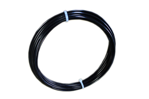 Galv Steel Black PVC Coated Coil - 8ga. 7x7, 500'