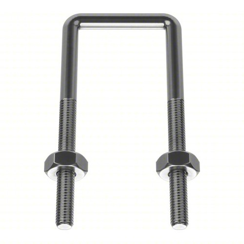 Square U-Bolt Galvanized  5/16" x 2" x 3"