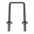 Square U-Bolt Galvanized  5/16" x 2" x 3"