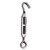 Hindley 5/16" x 9-1/8" Zinc Plated Hook To Eye Turnbuckle Sold in packs of 10