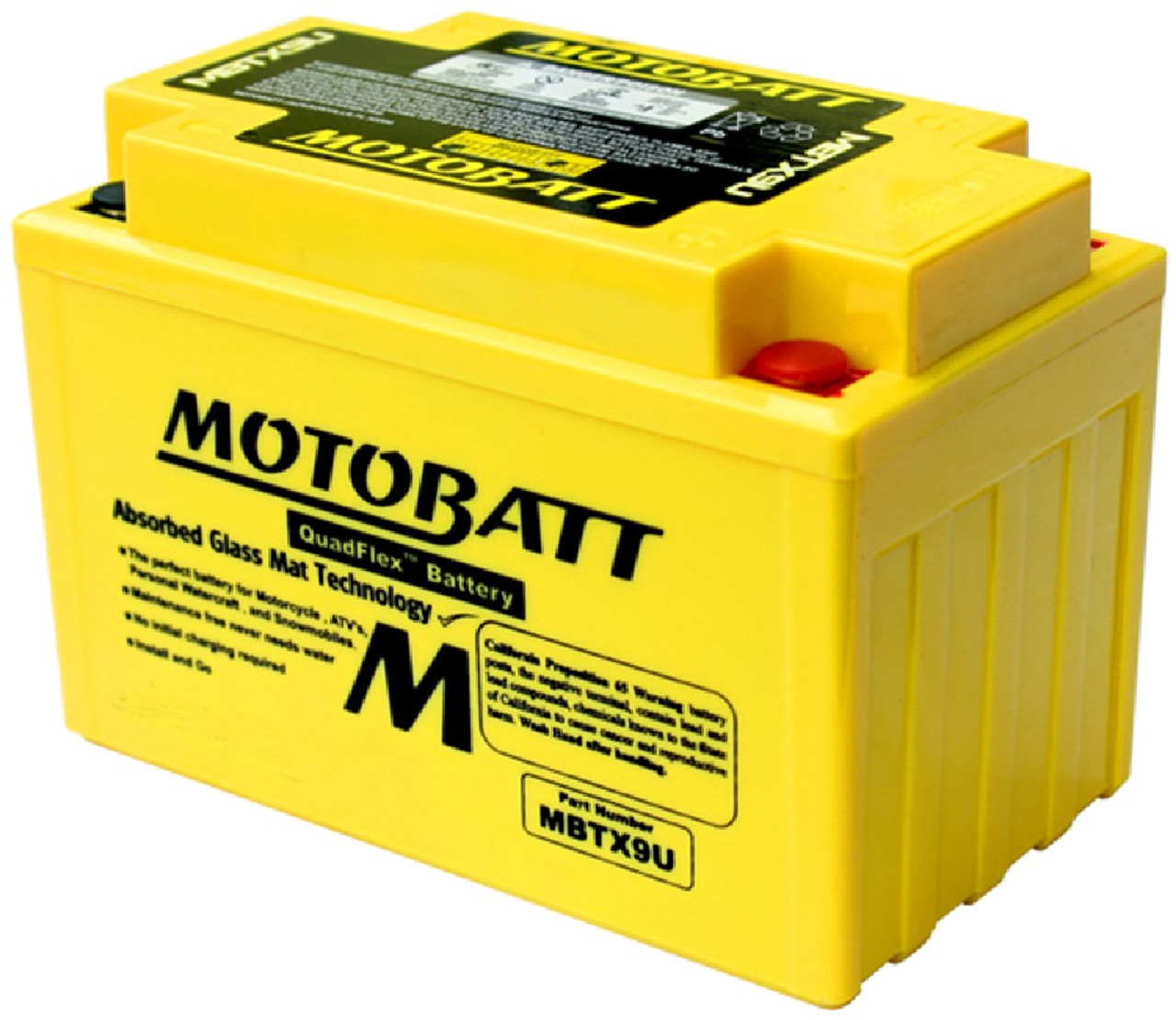 Motobatt MBTX9U 10.5Ah Battery | DBE