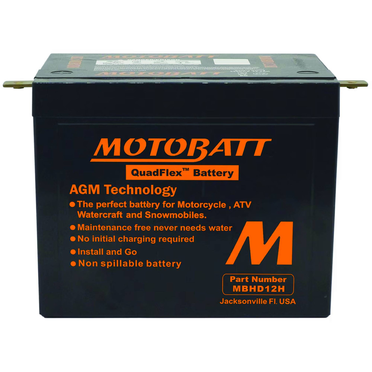 モイバド Motobatt MBHD12H 33Ah Battery | DBE