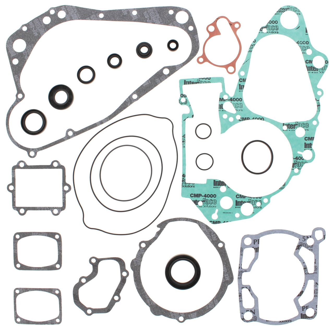 Winderosa Gasket Kit With Oil Seals - Suzuki RM 250 92 93 1992 