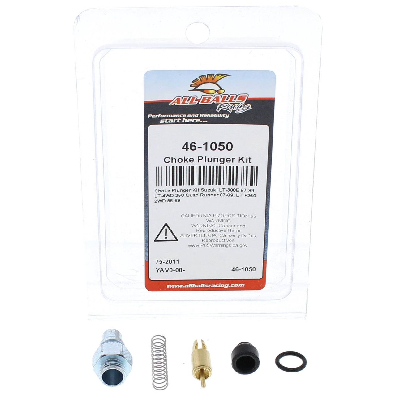 All Balls Choke Plunger Kit 46-1050 - Suzuki LT-300E 87-89
