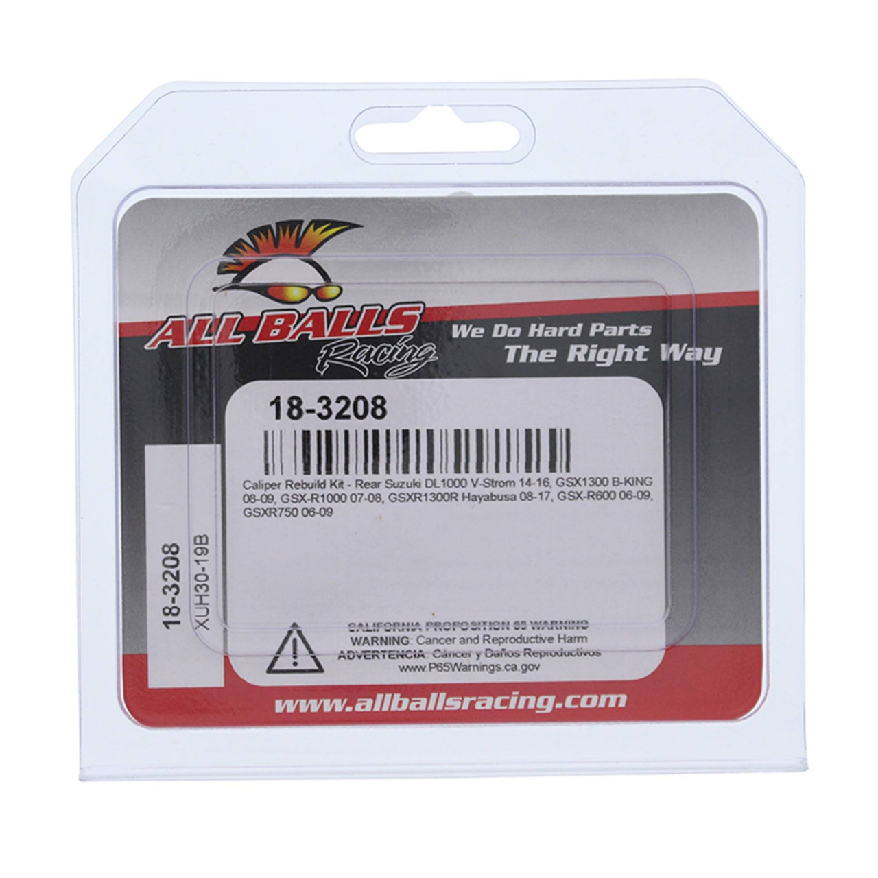 All Balls Rear Caliper Rebuild Kit 18-3208 - Suzuki DL 1000 V