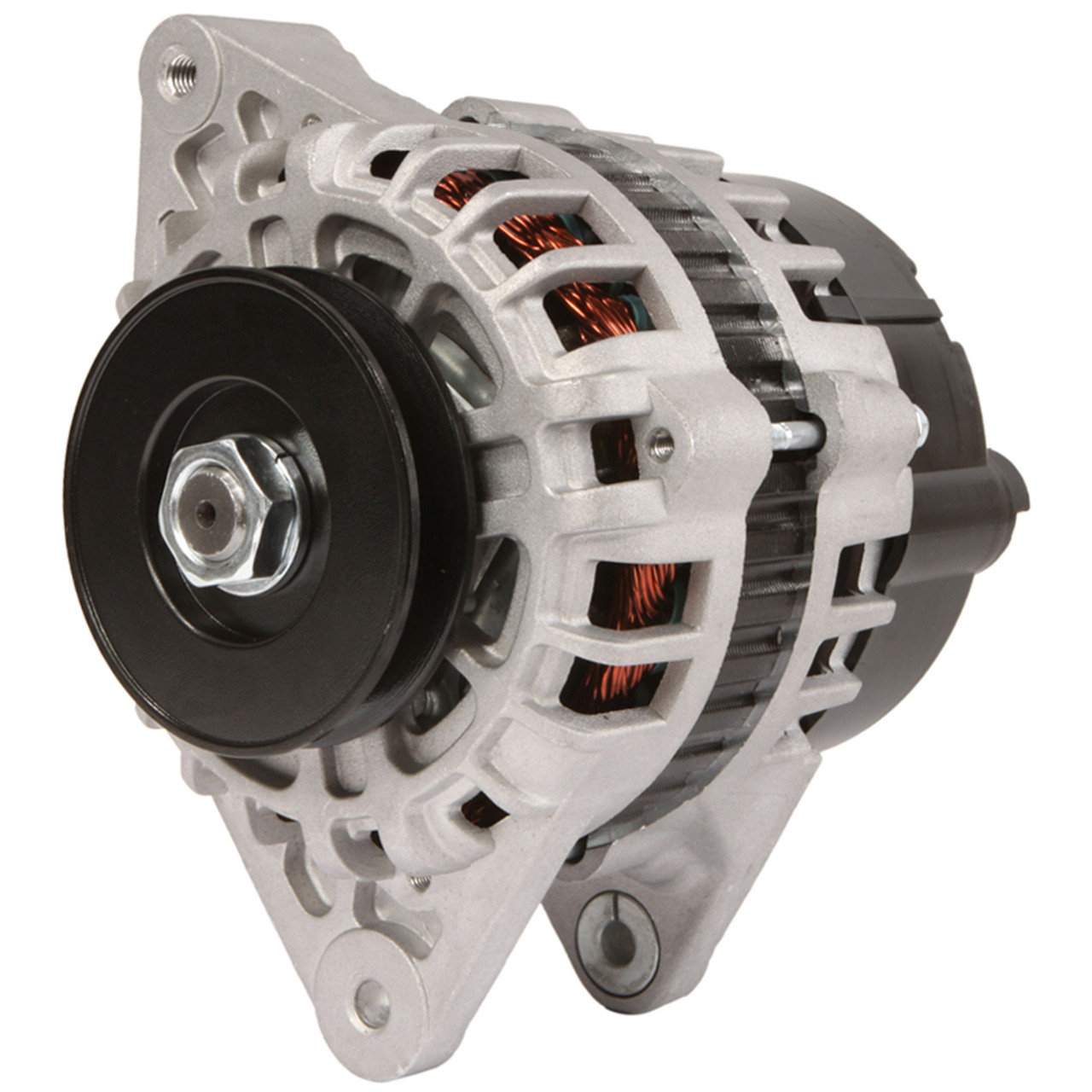 Rareelectrical NEW 12V 90A ALTERNATOR COMPATIBLE WITH BOBCAT SKID