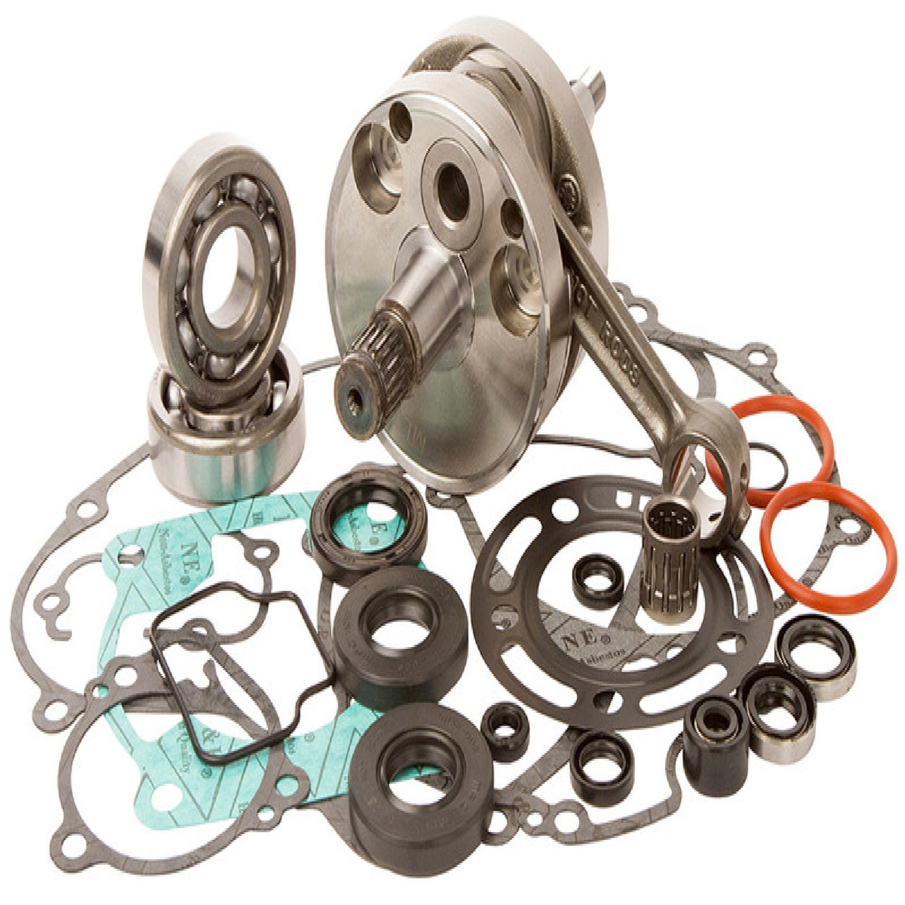 @kkk  ｗｅｎ 5セット Hot Rods BOTTOM END KIT for Kawasaki KX 80 (98-00) CBK0002 | DBE