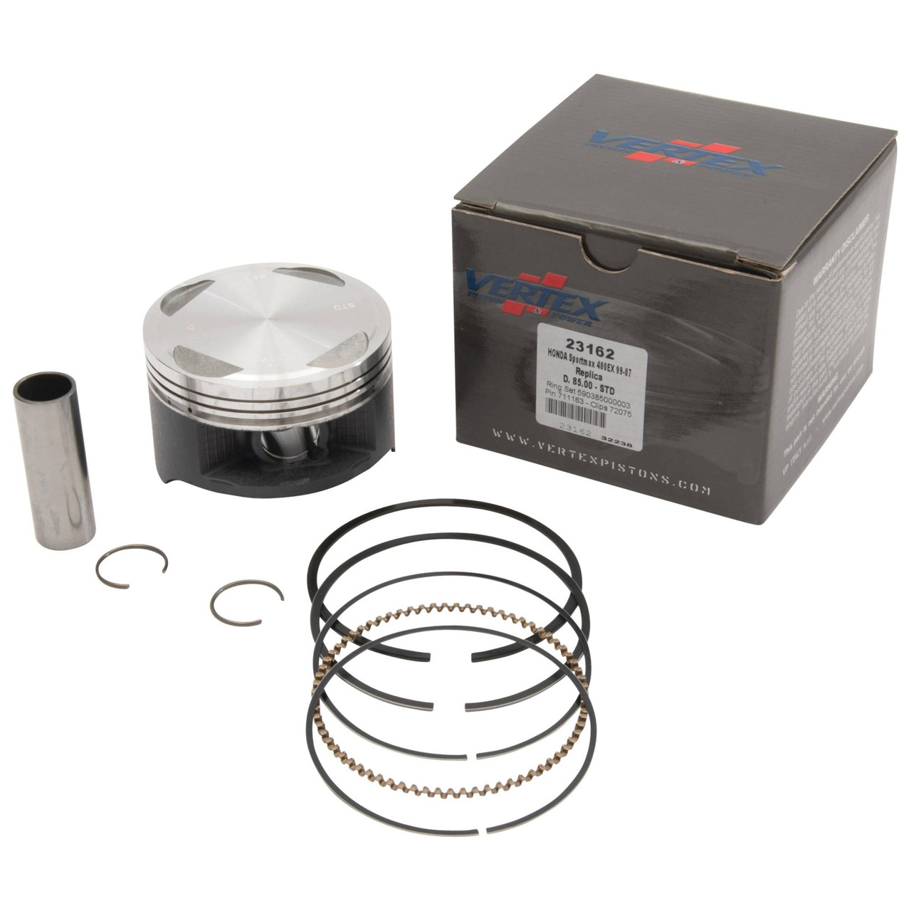 Vertex Cast Replica Piston Kit 23162 for Honda TRX 400 EX 1999