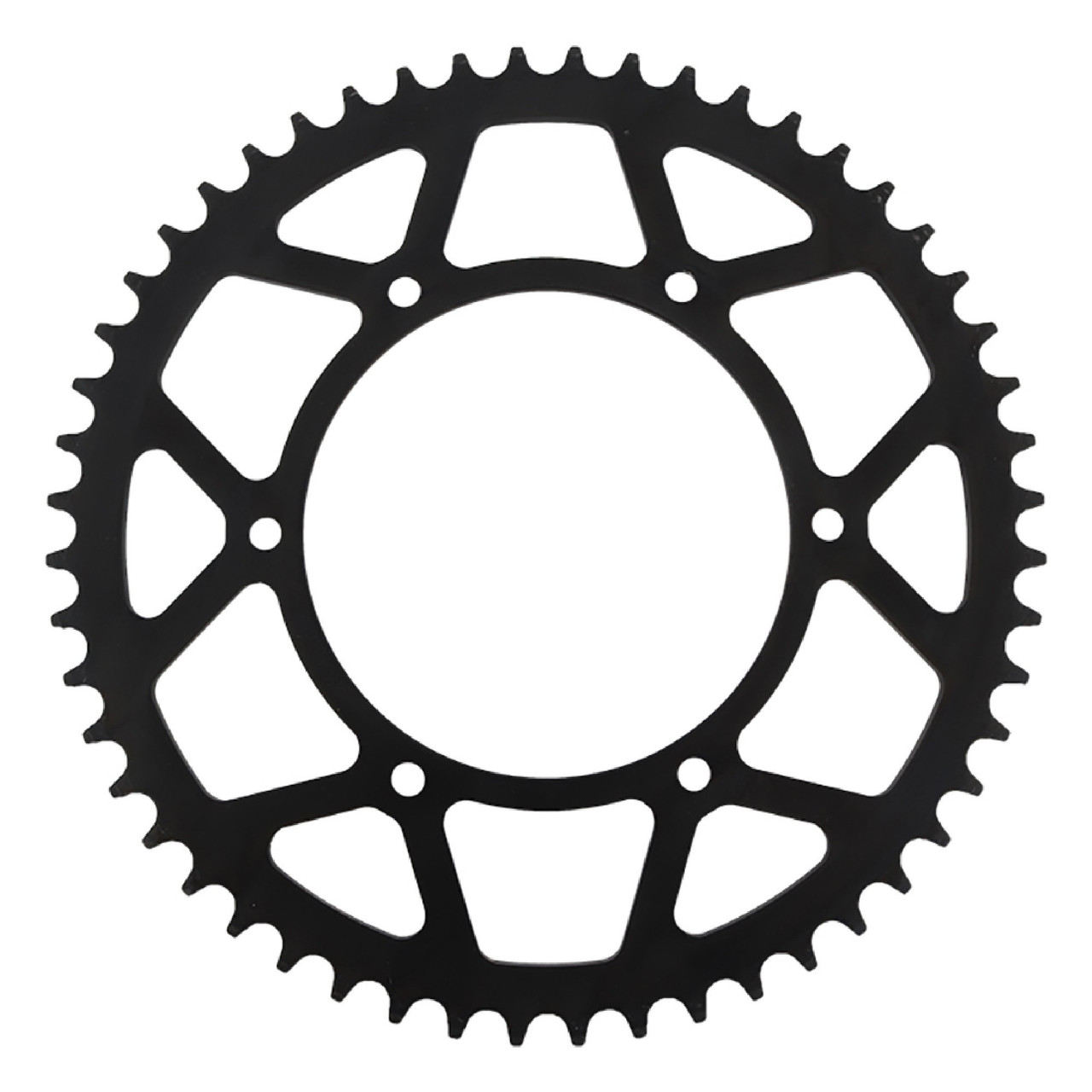 Supersprox Rear Steel Sprocket Black 52T for Yamaha 125 YZ 80-17 Supersprox Rear Steel Sprocket Black 52T for Yamaha 125 YZ 80-17