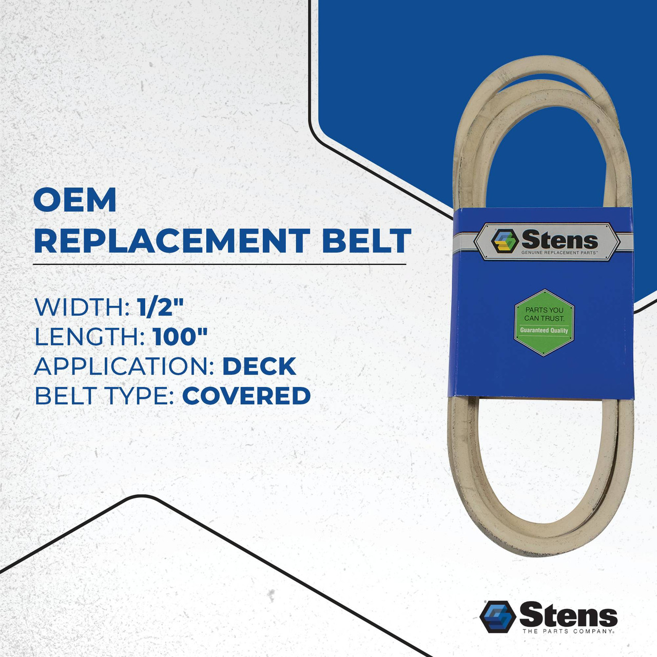 ★　Y Amazon.com: Stens - 265-954 OEM Replacement Belt, Scag