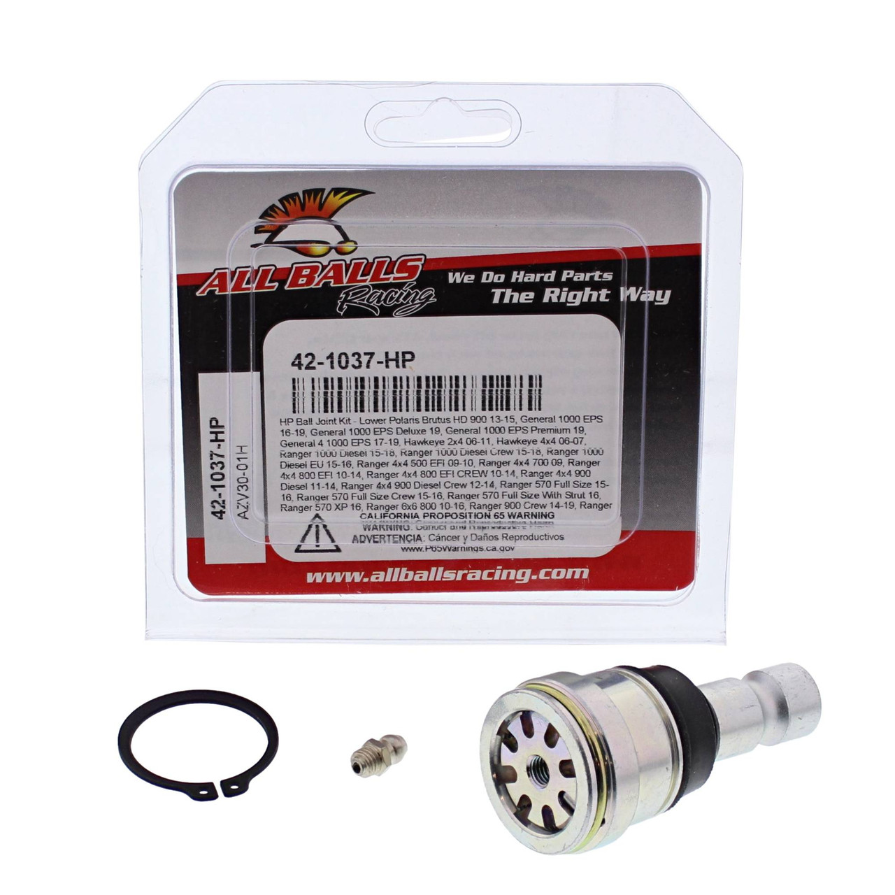 Front Strut Ball Bearing Kit For Polaris Ranger Crew 700 4X4 6X6 - Foto 10