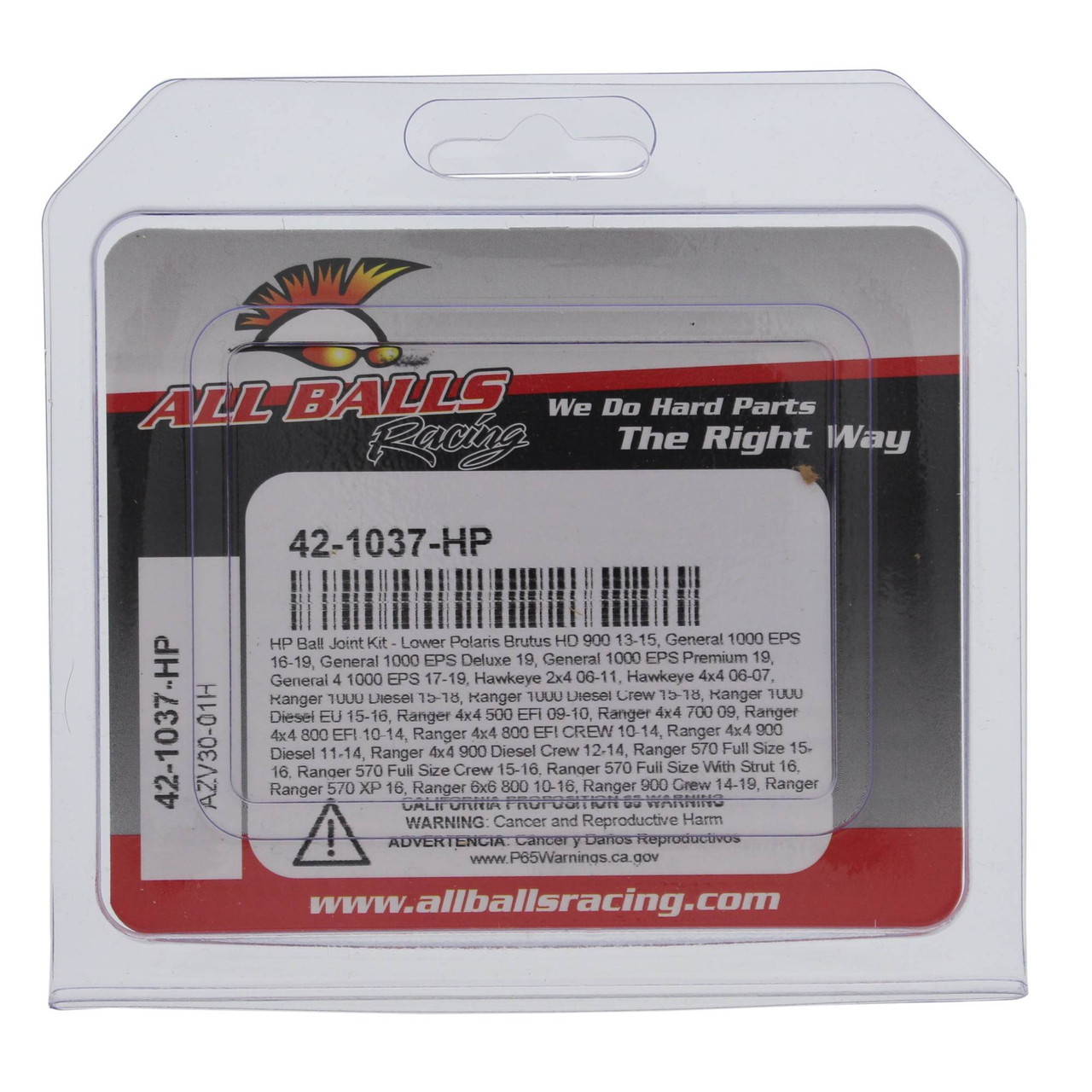 All Balls Ball Joint Kit HP 42-1037-HP for Polaris Hawkeye 300 4x4