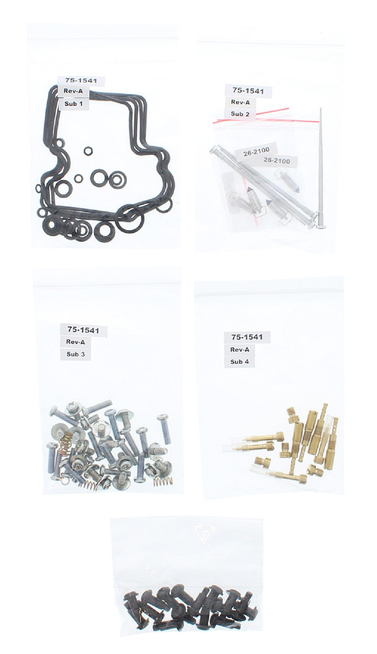 All Balls Carburetor Rebuild Kit 26-1733 for Kawasaki ZX 9R Ninja