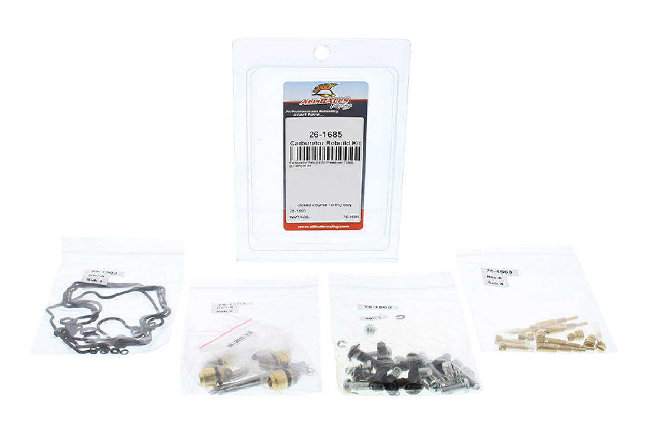 All Balls Carburetor Rebuild Kit 26-1685 for Kawasaki ZX 6R ZX