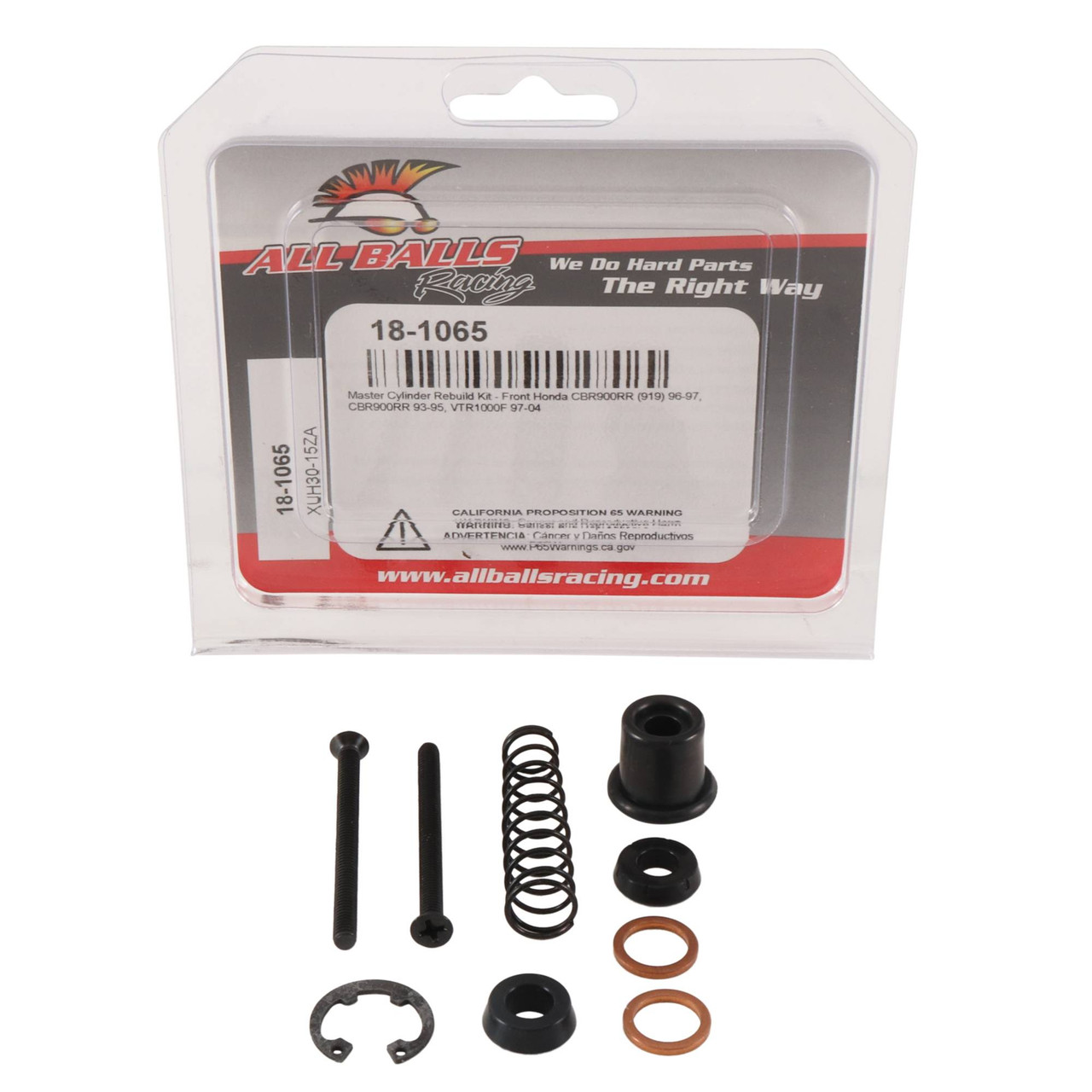 All Balls Master Cylinder Rebuild kit 18-1065 for Honda CBR 900 RR
